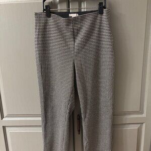 H&M Houndstooth capri/ankle pant - Size 12
